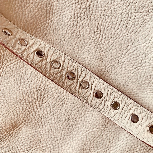 ROBERT PIERI large cream Leather hobo shopper in Excellent condition - Picture 9 of 9